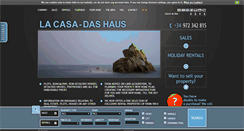 Desktop Screenshot of lacasa-dashaus.com